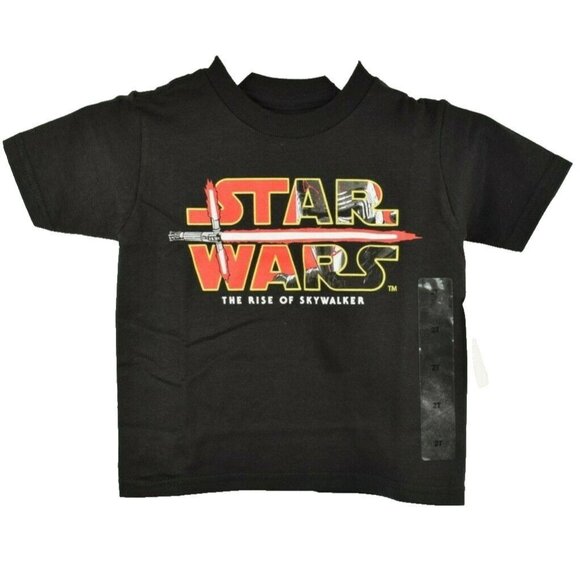 Mad Engine Kids 2T Star Wars The Rise of Skywalker Black T-Shirt New - Picture 1 of 4